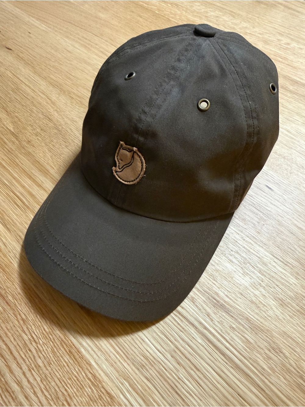 Fjällräven Brown Logo Baseball Cap